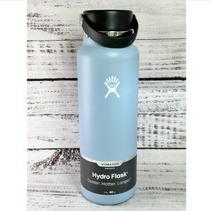 NEW Hydro Flask 40oz Wide Mouth w/ Flex Cap in RAIN NEW